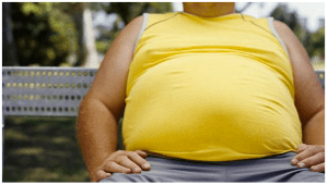 Overweight belly
