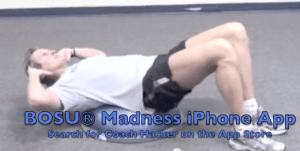 Coach Hacker BOSU Crunch Sweet Spot