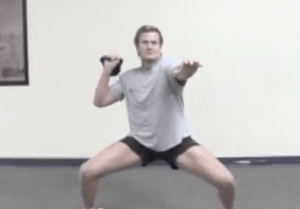 Proper kettlebell clean technique