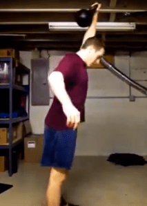 Kettlebell Snatch Lockout