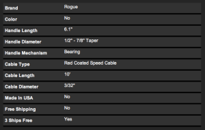 Rogue Jump Rope SR-1